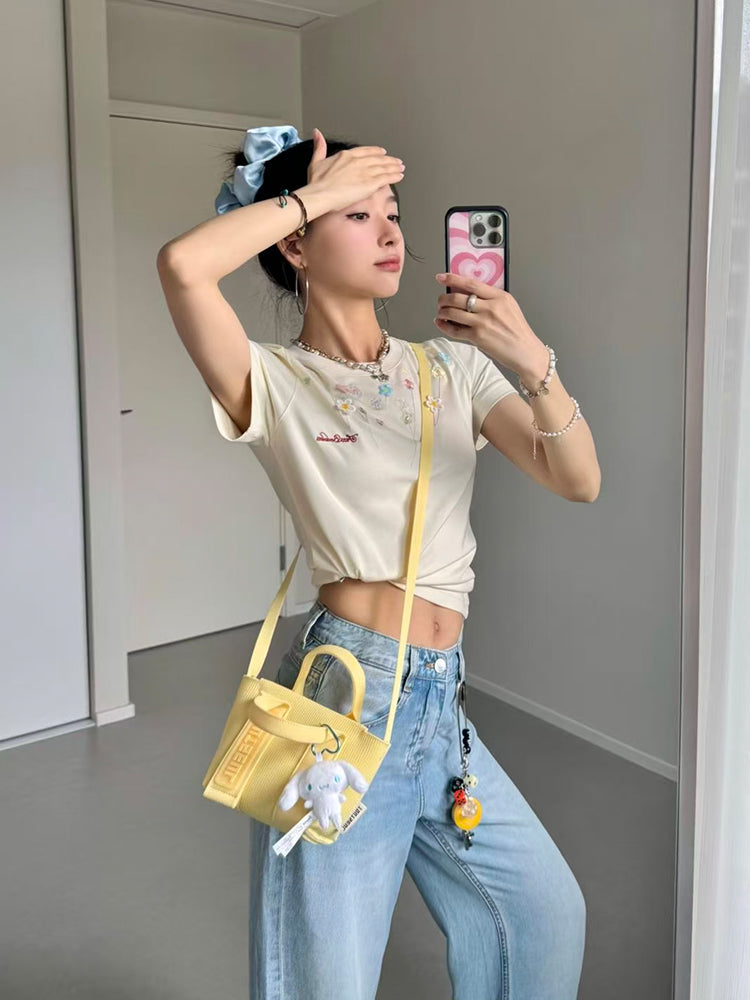 TOUTSEUL Mini Tote Jelly Bag E121